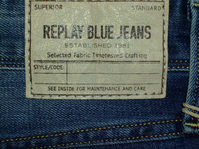 REPLAY ANBASS SLIM FIT SKINNY JEANS