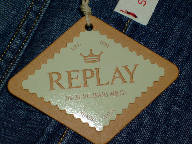 REPLAY ANBASS SLIM FIT SKINNY JEANS